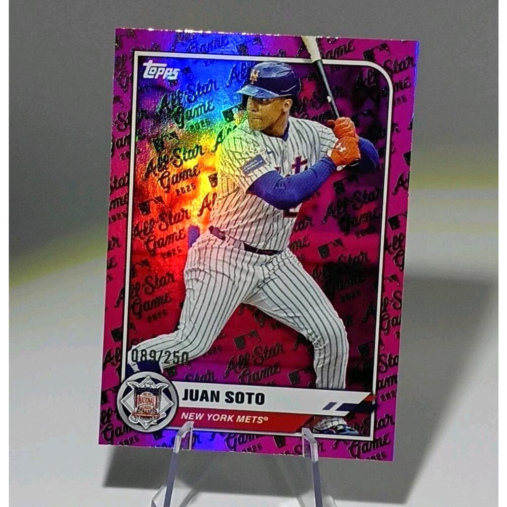 Juan Soto #60 Topps All-Star Game Pink Foil SP /250